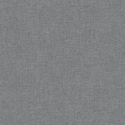 Grandeco Panama Plain Textured Linen Fabric Wallpaper, Grey