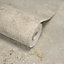 Grandeco Rustic Old Town Plaster Distressed Concrete Textured Wallpaper, Taupe