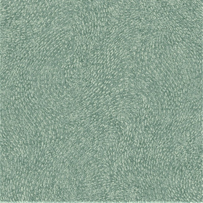 Grandeco Santiago Swirled Stitch Textured Blown Vinyl Wallpaper, Green