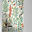 Grandeco Spring Meadow Flower Painted Sprig 3 lane repeatable wallpaper Mural, 2.8 x 1.59m, Neutral