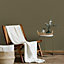 Grandeco Telma Slubbed Fabric Hessian Textured Luxury Wallpaper Dark green