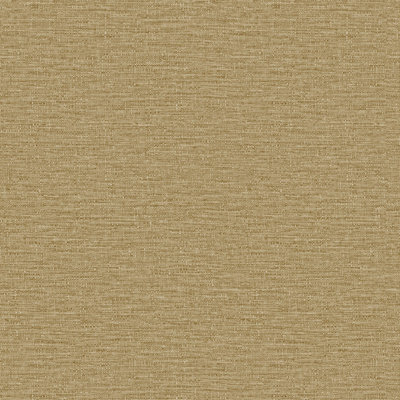 Grandeco Telma Slubbed Fabric Hessian Textured Luxury Wallpaper, Golden Straw
