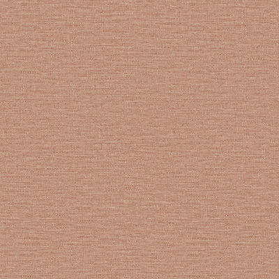 Grandeco Telma Slubbed Fabric Hessian Textured Luxury Wallpaper, Pink