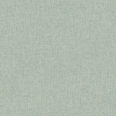 Grandeco Twill Plain Fabric Textured Wallpaper, Green