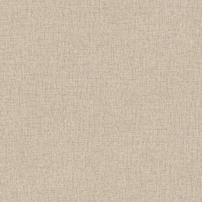 Grandeco Twill Plain Fabric Textured Wallpaper, Light Grey Taupe