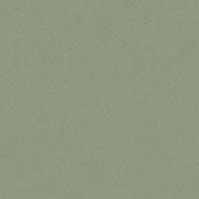 Grandeco Varadero Plain Plaster effect Blown Vinyl Wallpaper, Green