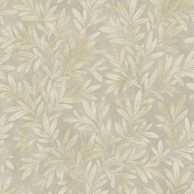 Grandeco Willow Trail Textured Wallpaper, Sage