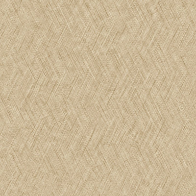 Grandeco Yuno Geometric Fabric Diamond Weave Textured Wallpaper, Light Tan