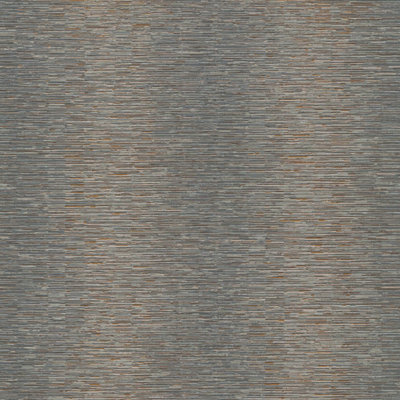 Grandeco Zezi Textured Blown Vinyl Wallpaper, Slate Grey