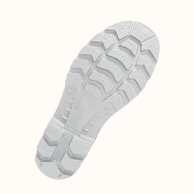 Grander Z White PVC Work Wellingtons OB Classification EU43