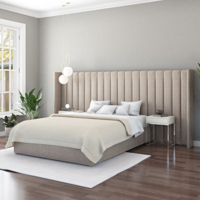 Grandeur Headboard in Eire Linen Natural