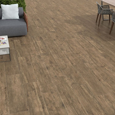 Grandis Matt 20mm Wood Effect Outdoor Porcelain Tile 30 x 120cm / Oak Price Comparisons | Compare The Build