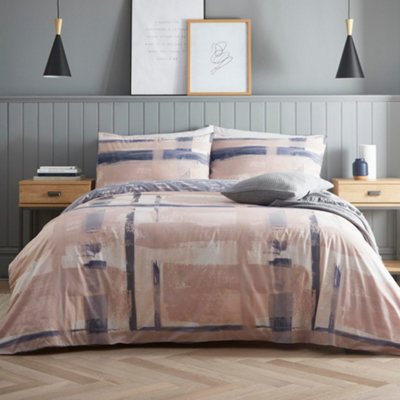 Grando Sustainable Range Geometric Print Duvet Cover Set