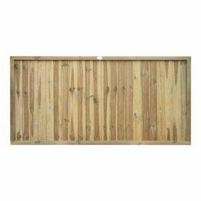 Grange Superior Closeboard Vertical Panel - Timber - L4 x W182.8 x H90 cm