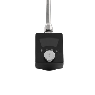 Granitan Electric Heating Element for Bathroom Radiator Push 400W Black