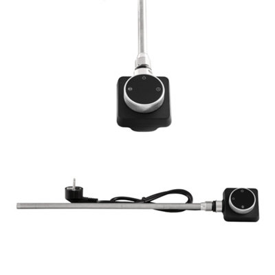 Granitan Electric Heating Element for Bathroom Radiator Spin 600W Black