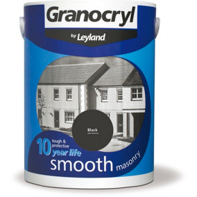 Granocryl Smooth Masonry Black 2.5L