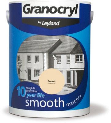 Granocryl Smooth Masonry Paint Cream 5L