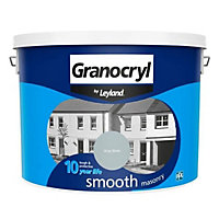 Granocryl Smooth Masonry Paint Grey Skies 10L