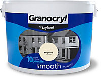 Granocryl Smooth Masonry Paint Magnolia 10L