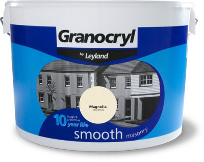 Granocryl Smooth Masonry Paint Magnolia 10L