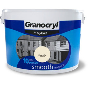 Granocryl Smooth Masonry Paint Magnolia 10L