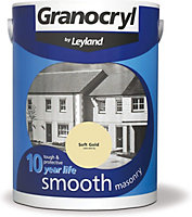 Granocryl Smooth Masonry Paint Soft Gold 5L