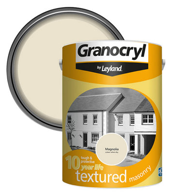 Granocryl Textured Masonry Paint Magnolia 5L