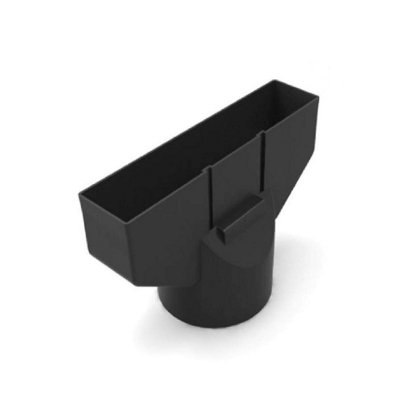 Granulated Old Red Plain in-line Roof Tile Vent & Pipe Adapter, Concrete & Clay