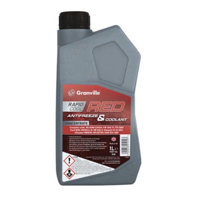 Granville 1 Litre Rapid Cool Red Antifreeze