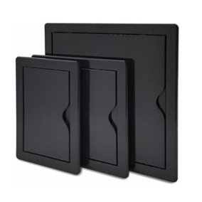 Graphite Access Panels Service Door Hatch Flap 150mm x 200mm
