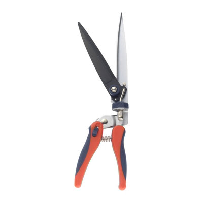 Grass Shears, Single-Handed PTFE Coated Razorsharp Garden Tool