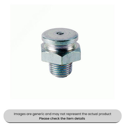 GREASE NIPPLES IMPERIAL ROUND & HEXAGON HEAD TAP 3/8