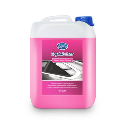 Greased Lightning Crystal Clear Glass and Mirror Cleaner 5 Litre - Glass and Mirror Cleaner