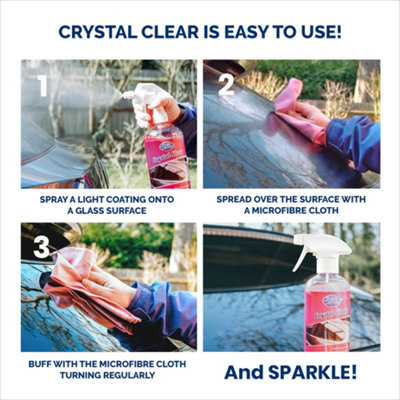 Greased Lightning Crystal Clear Glass and Mirror Cleaner 5 Litre - Glass and Mirror Cleaner - 3