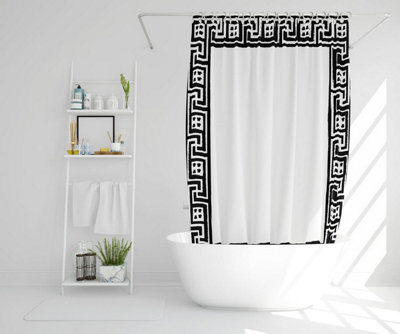 Greek Traditional Meandor (Shower Curtain) / Default Title Price Comparisons | Compare The Build