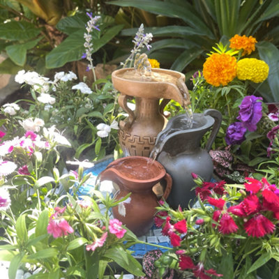 Greek Water Cascades - A Hydria Life Fountain Accessory