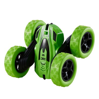 Mini Stunt Bounce Car Toy For Children In Green Color main image 1