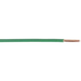 Green 25A Thin Wall Automotive Cable - 30m Reel - Single Core - RoHS Compliant