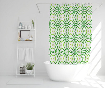 Green alluring boho chic (Shower Curtain) / Default Title Price Comparisons | Compare The Build