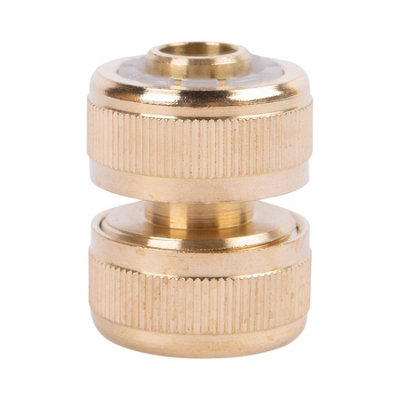 Green Blade - Brass Hose Repair Connector - 1/2" - Brass