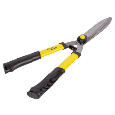 Green Blade - Heavy-Duty Steel Hedge Shears - Yellow