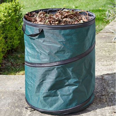 Green Blade PopUp Garden Waste Bag 120L Green DIY at B&Q