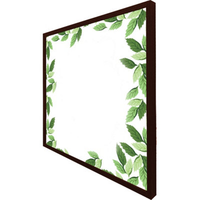 Green border (Picutre Frame) / 30x30" / Oak