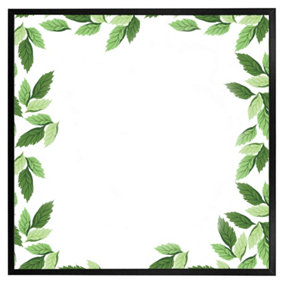 Green border (Picutre Frame) / 30x30" / White