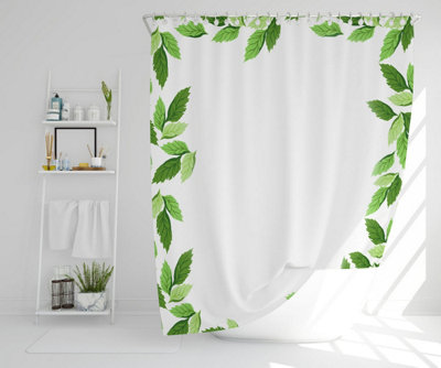 Green Border (Shower Curtain) / Default Title Price Comparisons | Compare The Build