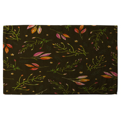 Green Branches (Bath Towel) / Default Title