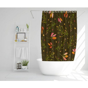 Green Branches (Shower Curtain) / Default Title