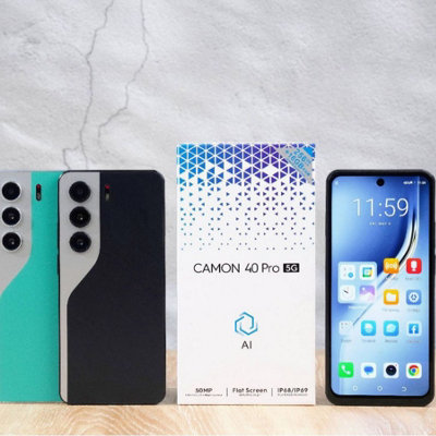 Green CAMON 40 Pro 5G Smartphone