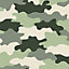 Green Camouflage Army Wallpaper World of Wallpaper 10m